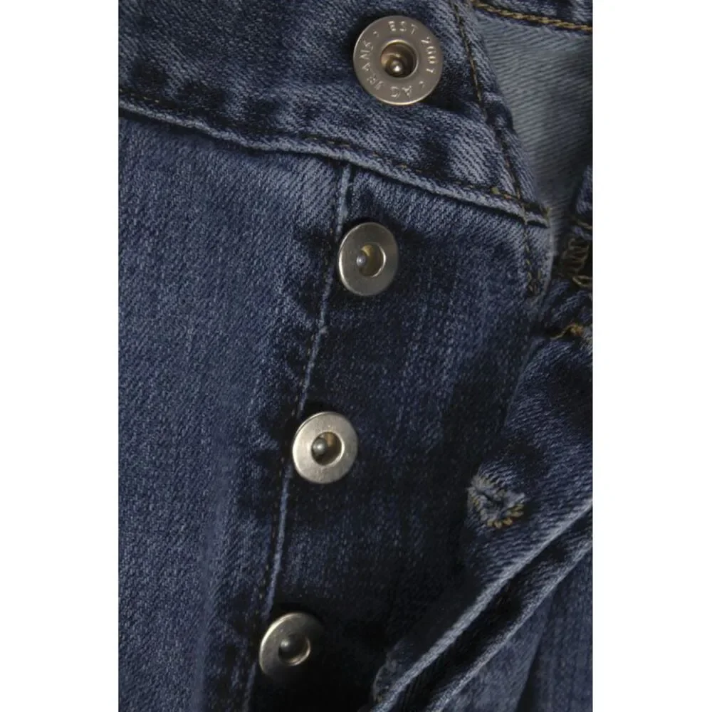 AG Adriano Goldschmied Mens Straight Blue Jeans Size 36